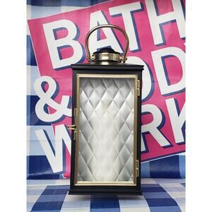 BBW Black & Gold Lantern Nightlight Fragrance Wallflower Plug In Home Decor